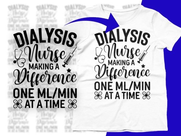 Dialysis Nurse Making a Difference One Graphics