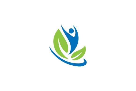 Human Medical Health Logo Icon Design Graphics