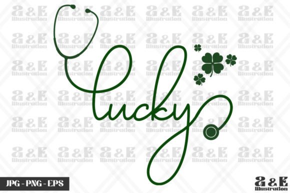 Lucky Nurse Cute St Patricks Day Graphics
