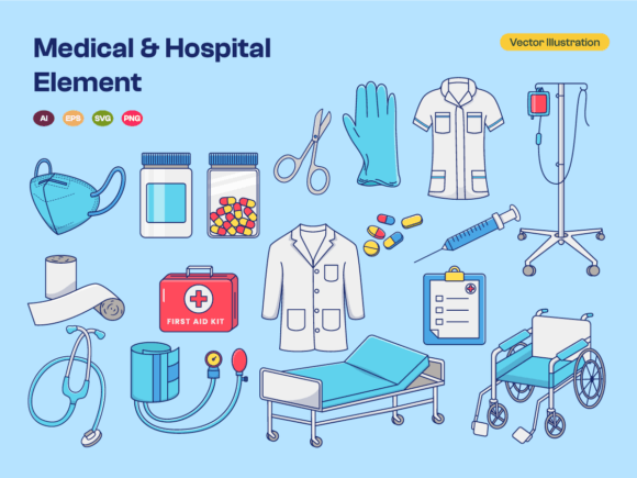 Medical and Hospital Equipment Graphics