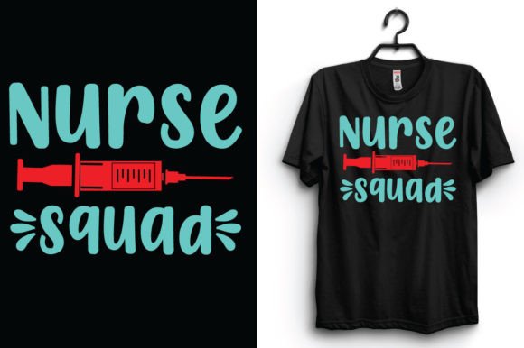 Nurse Squard Graphics & T-Shirt Designs