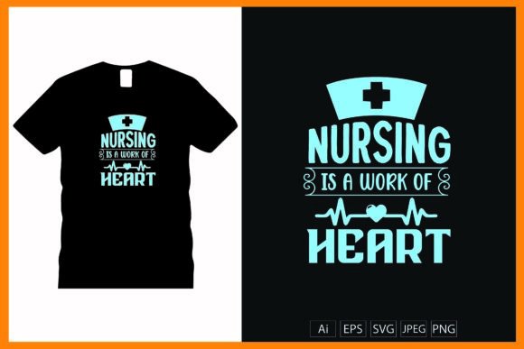 Nurse T-Shirts Graphics & T-Shirt Designs