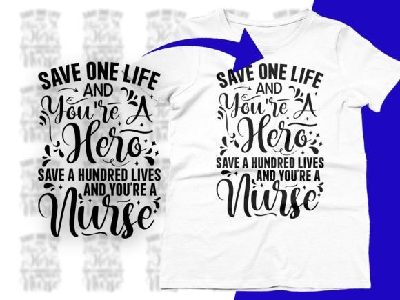 Save One Life and You're a Hero SVG Graphics